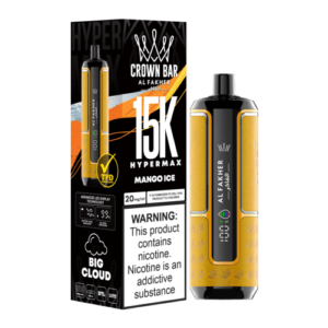 AL FAKHER – CROWN BAR – 15K HYPERMAX – MANGO ICE – 20MG